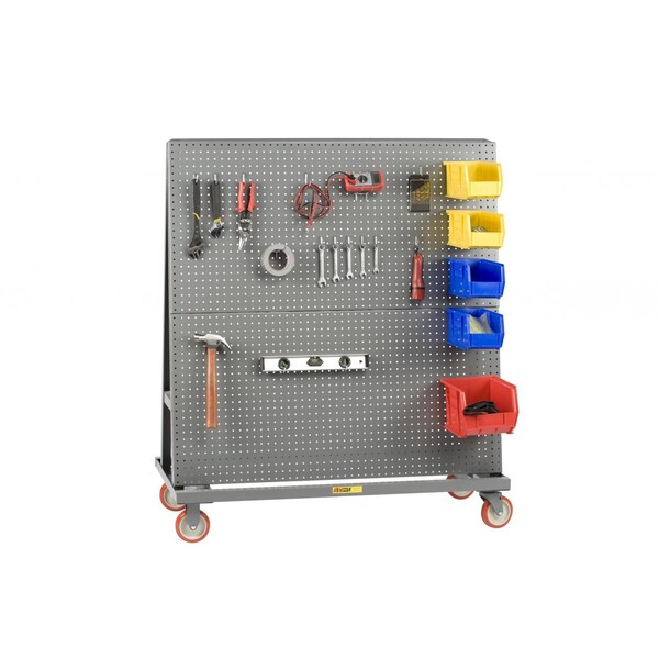 Mobile A-Frame - Lean Tool Cart, Pegboard on Both Sides